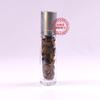 Botella de perfume de piedra semipreciosa de origen transfronterizo 10 ml Botella con rodillo de jade Botella de aceite energético de grava de cristal natural Masaje
