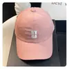 Chapéu de Verão Fino com Bordado de Letras Feminino Proteção Solar Casual Versátil Alta Qualidade Boné de Baseball Chapéu de Secagem Rápida