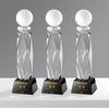 Trofeo de cristal de baloncesto personalizado MVP Competición de juegos infantiles NBA Trofeo de resina creativo Medalla