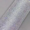 Malla de Aluminio Fila de Diamantes Decoración de Diamantes ropa diy strass equipaje Pegatinas de Diamantes joyería strass caliente pegatinas de strass en stock al por mayor