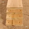 Soporte para colapso de sofá Tiras de soporte de madera maciza para sofá Marco de costillas de tablero de madera Tiras de madera de abeto Tiras de tablero de cama Marco de quilla Travesaños
