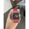 Nuevo Reloj de Pulsera para Hombre Richard Barrel Luminoso Agresivo de Alto Valor de Moda de Cuarzo No Mecánico