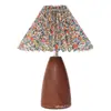 Lámpara de Mesa Estilo Retro con Grano de Madera Lámpara de Mesita de Noche para Dormitorio Lámpara de Atmósfera para Estudio Luz Decorativa Versátil de Alta Gama Luz Nocturna de Lujo Ligero Hierro