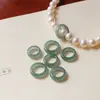 Jade Natural Artículos A Anillo Corredor Accesorios Agua Azul Pulsera Portátil Pulsera de Cuentas Wen Jugar Anillo Corredor Pulsera Accesorios DIY