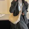 Bolso grande de alta gama para croissants para mujer 2026 nuevo estilo moderno otoño invierno retro nicho bandolera para ir al trabajo bolso tipo empanada