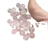 Wen juega Cuentas sueltas de Jade abanicos cuentas viejas sueltas cuarzo helado de Jade cuentas sueltas pulsera collar cuentas sueltas