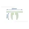 Adecuado para Ford Cubierta Inferior del Motor Tornillos Pernos Tuercas W708591S424 1449533