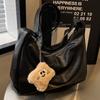 Bolso de Gran Capacidad para Mujer, Otoño e Invierno 2026 Nuevo Bolso Cruzado de Hombro Versátil Vintage, Textura Simple, Bolso Dumpling para Mujer