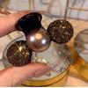 Grampo de cabelo médio com pedras de strass estilo coreano para penteado feminino no alto da cabeça, prendedor de cabelo para meio rabo de cavalo, grampo tipo tubarão, acessório de cabelo de celebridade da internet