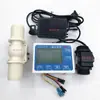 Instrumento de Control Cuantitativo, Medidor de Flujo Digital y Sensores de Flujo de Agua de 1 pulgada y Válvulas Solenoides de 1 pulgada, con Adaptador de Corriente