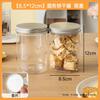 Tampa de Alumínio Pote de Biscoitos Cookie Recipiente de Plástico para Alimentos Recipiente de Biscoito Pacote com 6 Quantidade Mínima de Pedido de 1 Peça Pote de Biscoito