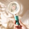Ventilador de escritorio pequeño vertical transfronterizo estilo retro de Hong Kong tres velocidades de viento portátil carga USB de mano pequeño ventilador
