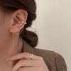 Pendientes de clip con borla de perla pura, estilo nuevo 2022, de una sola pieza, de moda, para mujer