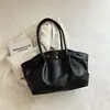Bolso Tote de Gran Capacidad Retro Simple de Moda con Personalidad Europea y Americana 2026 Nueva Tendencia Bolso de Hombro Casual para Mujer
