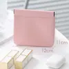 Bolsa de cosméticos com patch de PU bolsa portátil para guardar batom bolsa pequena de mão para guardar joias mini bolsa bolsa com fechamento automático