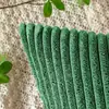 Funda de almohada de pana de rayas finas nueva y de gran venta en Amazon transfronterizo, cojín para coche de color liso, respaldo de cama, sala de estar
