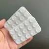 Nuevas 24 Piezas de Ventosa de Silicona Engrosada 10g Funda para Teléfono Móvil Cuadrada Ventosa Doble Cara Soporte para Teléfono Móvil de Una Cara En Stock