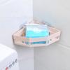 Estante Triangular Adhesivo Sin Costuras Estante de Almacenamiento para Inodoro Estante para Artículos de Aseo de Cocina Baño Inodoro Estante de Almacenamiento