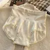 Pantaletas de Mujer de Cintura Alta con Refuerzo de Algodón Puro, Antibacterianas, Control de Abdomen, Levanta Glúteos, Encaje, Sin Costuras, Transpirables, Calzones para Joven, Levanta Glúteos