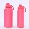 Soporte Creativo para Teléfono Móvil Taza Térmica Acero Inoxidable 304 Termo Portátil Exterior Gran Capacidad Taza de Agua Deportiva Tetera