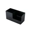Ins Caja de Almacenamiento de Maquillaje de Escritorio con Compartimentos Organizador de Tocador Caja Estante a Prueba de Polvo Simple de Lujo Ligero