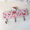 Nuevo Gancho de Pared Adhesivo Fuerte Perforado de Acrílico Lindo Ins para Dormitorio Cocina Baño Gancho sin Rastro