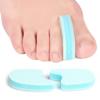 Almohadilla para pulgar valgo, órtesis para dedos superpuestos, hueso Bigfoot, esponja separadora de dedos diaria
