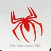Adesivo de Carro Logo do Homem-Aranha Decalque Refletivo de Carro Marvel Adesivo de Carro Recortado Vingadores Tampa do Tanque de Combustível Adesivo Personalizado para Carroceria do Carro