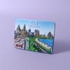 China Shanghái imán de nevera ciudad turismo recuerdo fabricantes de resina magnética venta al por mayor hecho a mano tridimensional mini creativo