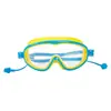 Gafas de natación al por mayor de fábrica para niños antivaho impermeables marco grande cómodas silicona tapones para los oídos de una sola pieza gafas de natación profesionales