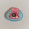 Acrílico Sanrio Kuromi Crayon Shin-Chan Capivara Acessórios DIY Pingente Pequeno Colar Ip