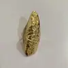 Estilo Nuevo Transfronterizo Europeo y Americano Adornos para Uñas de Dedo Portátiles Personalidad Ins Exagerado Veneno Metal Anillo Irregular para Dedo