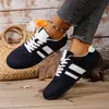 Zapatillas deportivas ligeras transfronterizas europeas y americanas al por mayor para mujer, nuevas zapatillas deportivas casuales planas 2025, zapatillas para mujer al por mayor en tallas grandes