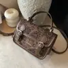 Bolsas Estampadas Casuales y de Moda 2025 Nuevas Bolsas Casuales de Moda Bolsas Pequeñas de Invierno con Textura Bolsos Cruzados Bolsos de Nicho para Mujer