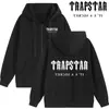 Camisa Publicitária Jovem de Comércio Exterior Uniforme de Grupo Cardigan com Estampa Bordada Top 300g Terry com Zíper Moletom com Capuz para Casal