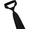 Corbata para Hombre Color Sólido Corbata de Cuello para Hombre Negra Formal Corbata de Satén de Negocios para Hombre Ocasión Formal Boda