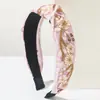 Chegada Nova Europeia e Americana Aro de Cabelo de Tecido Bordado Feito à Mão Moda Feminina Luxo Leve Design Floral Nobre e Atmosférico Faixa de Cabelo Acessórios de Cabelo