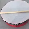 Instrumento de percussão infantil Orff, pandeiro de 8 polegadas em imitação de pele de carneiro e poliéster, tamborim de mão