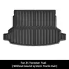 Alfombrillas para Suelo de Coche TPE y Alfombrilla para Maletero Adecuadas para Subaru Forester 2019-2025