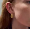 Pendientes con Textura Retro Cepillada, Pendientes de Media Luna Sencillos y de Moda Estilo Francés, Tachuelas Versátiles de Alta Gama y Elegantes