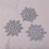 Decorações de Natal Transfronteiriças Acrílico 10cm Flocos de Neve Suprimentos de Natal Decoração Árvore de Natal Enfeites Pendurados Pó Solto