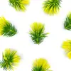 Fabricantes Transfronterizos Venta al por Mayor Nuevo Dinero Pino Artificial Plástico Plantas Verdes Ramas de Pino Simuladas Decoración de Paisaje Agujas de Pino Falsas