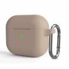 Adequado para Estojo de Fone de Ouvido Bluetooth Apple Airpods3 Estojo de Silicone Líquido Estojo de Fone de Ouvido Espesso de Peça Única Tipo Gancho