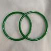 Pulseira Passo a Passo Imitação de Jade Vidro Azul Leite Pulseira Sino Menina Estilo Antigo Acessórios Dinastia Han Melhor Amiga Mesmo Estilo Jadeíta