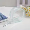 Bolsa de Almacenamiento con Colgante de Caja Ciega de Figura Redonda de 8 cm Caja de Almacenamiento para Insignias Caja de Exhibición de PVC de Alta Transparencia Periférico de Anime