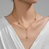 Joyería de acero de titanio Dongguan no se decolora corazón de amor pulsera tobillera collar simple de alta gama moda traje mujer