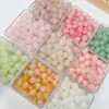 En Stock Perlas de Vidrio Bicolor Perlas Sueltas Accesorios para Pulseras Hechas a Mano Joyería de Collares al por Mayor Materiales para Perlería Leiledezhuj