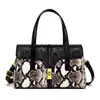 Bolsa transfronteiriça 2024 Nova bolsa padrão Python Retro Bolsa transversal simples Moda All-match Bolsa de ombro Explosões