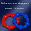 Casais de anel vibratório compartilham ferramentas de brinquedos sexuais de co-choque Anel de bloqueio masculino exercício de pênis SM