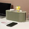 Caixa de armazenamento de fios, régua de tomadas para cabos de energia, tomada de encaixe, organizador de cabos de dados para mesa, caixa de gerenciamento de cabos, caixa de coleta de cabos, grande capacidade
